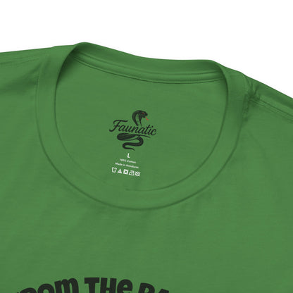 "Live from the Rainforest" Reporter Parrot T-Shirt - Colorful Animal Journalism Graphic Tee